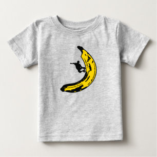 Sportieve Grappige Skateboard Banaan