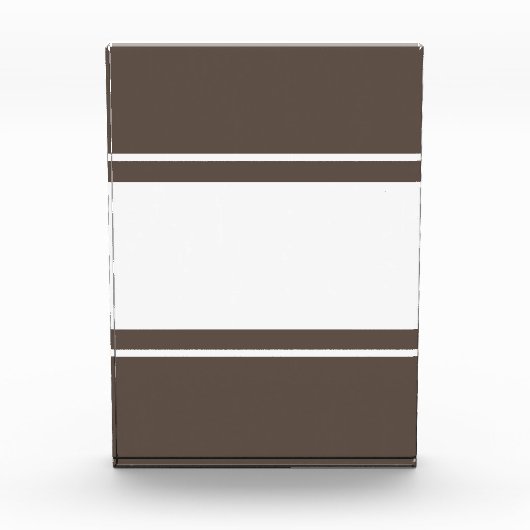 Sportieve horizontale witte zachte bruine racestre fotoblokken (Voorkant)