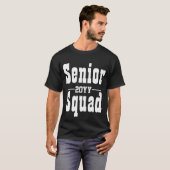 Sportieve look Senior Squad 20YY Afstuderen T-shir T-shirt (Voorkant volledig)