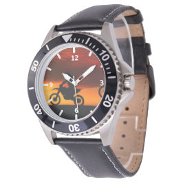 Sportieve motor horloge
