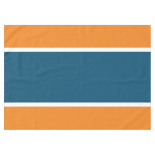 Sportieve Retro Blauwgroen Blauw Centrum Sinaasapp Tafelkleed