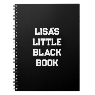Sportieve stijl Little Black Book lege notitieboek