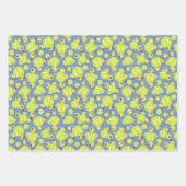 Sportieve tennisballen patroon elke gelegenheid inpakpapier vel (Voorkant 3)