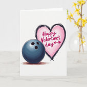 Sportieve Valentijnskaart Kaart (Gele Bloem)
