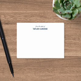 Sportieve Varsity Stijl Van De Schreibtafel Van Post-it® Notes
