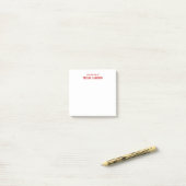 Sportieve Varsity Stijl Van De Schreibtfel Van Post-it® Notes (Op bureau)