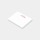 Sportieve Varsity Stijl Van De Schreibtfel Van Post-it® Notes (Schuin)