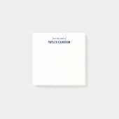Sportieve Varsity Stijl Van De Schreibtfel Van Post-it® Notes (Voorkant)