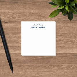 Sportieve Varsity Stijl Van De Schreibtfel Van Post-it® Notes
