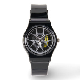 Sportieve velg wielen design horloge
