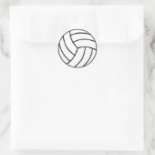 Sportieve Volleybal Sticker (Tas)