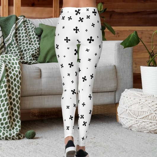 Sportieve vrouwen Vakantieseizoen Sterpatroon Kers Leggings