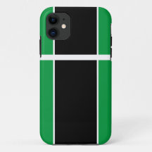 Sportieve zwart groen witte verticale racestrepen