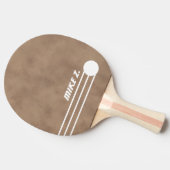 Sportif Name old brown Tafeltennisbatje (Zijkant)