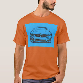 Sportillustratie jongensfamilie t-shirt