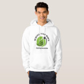 Sportinfusie "EXECUTE YOUR SHOTS" Tennis Hoodie (Voorkant volledig)