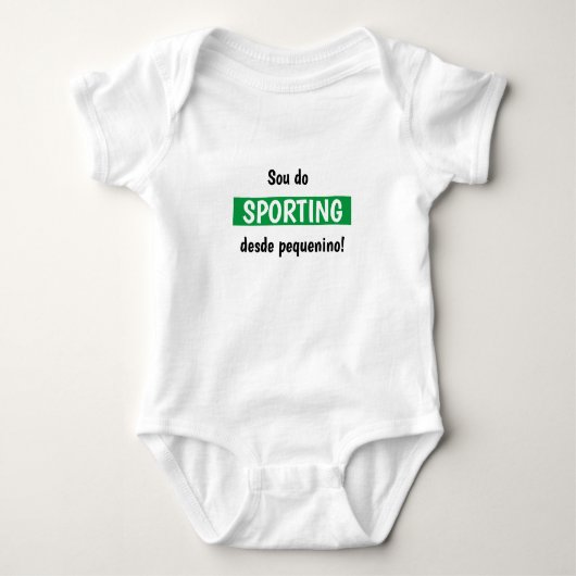 Sporting Baby Jersey Bodysuit (Voorkant)