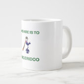 "Sporting Emblem" met Didgeridoo Moti Grote Koffiekop (Voorkant rechts)