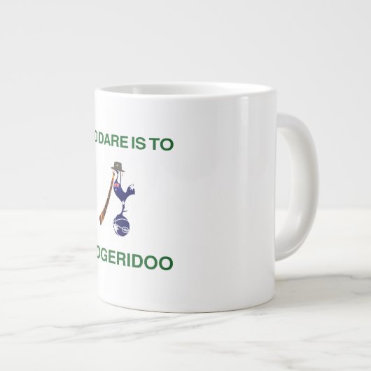 "Sporting Emblem" met Didgeridoo Moti Grote Koffiekop (Voorkant rechts)