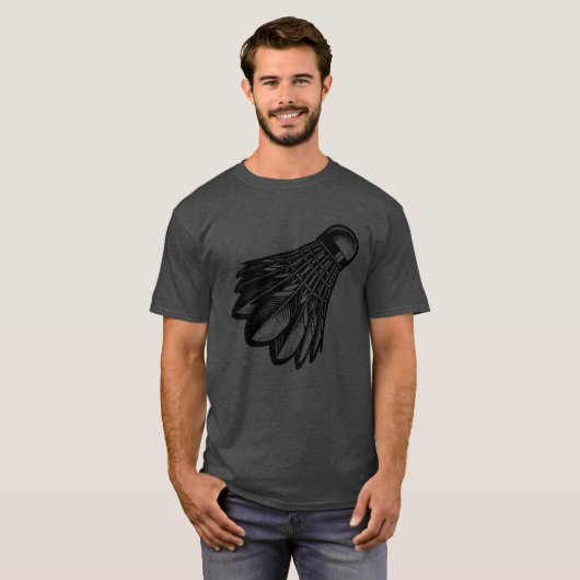 Sporting Goods Badminton Badminton Hobby girl funn T-shirt (Voorkant volledig)