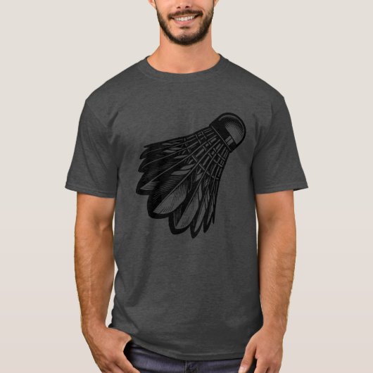 Sporting Goods Badminton Badminton Hobby girl funn T-shirt (Voorkant)