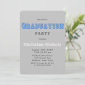 Sportipografie Fotogradiënt toevoegen Uitnodiging (Staand voorkant)