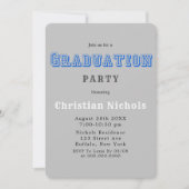 Sportipografie Fotogradiënt toevoegen Uitnodiging (Voorkant)