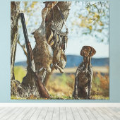 Sportjacht op konijnen met SAP Canvas Afdruk (Insitu (Houten vloer))