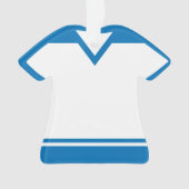 SportJersey naam & nummer achteraf Sjabloon afdruk Ornament (voorkant)