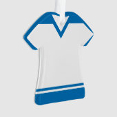 SportJersey naam & nummer achteraf Sjabloon afdruk Ornament (voorkant)