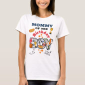 Sportjongen Birthday Boy Mammie van het Birthday S T-shirt (Voorkant)
