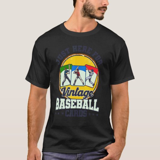 Sportkaart Collector Baseball Card kaarten T-shirt (Voorkant)