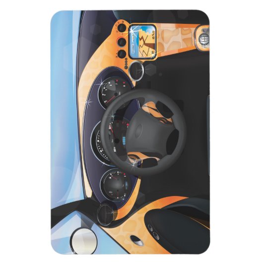 Sportkaart Magneet (Verticaal)