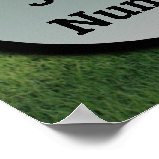 Sportkaart Poster (Hoek)