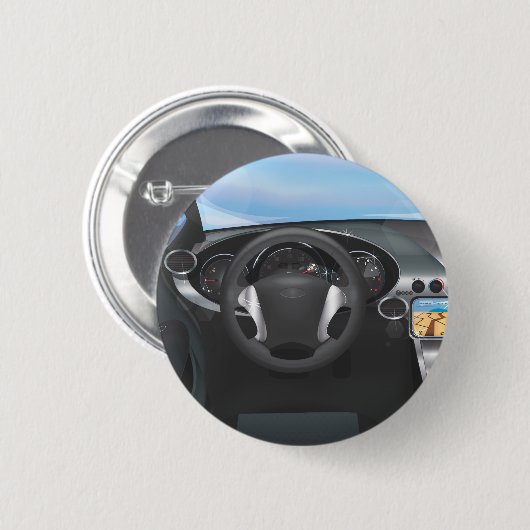 Sportkaart Ronde Button 5,7 Cm (Voorkant /achterkant)