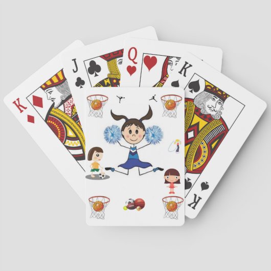 Sportkaartdeck Speelkaarten (Achterkant)
