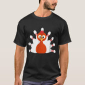 sportkalkoen en bowlinginstallaties - Thanksgiving T-shirt (Voorkant)