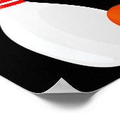 Sportkerstcadeaus - Snowman Bowling Poster (Hoek)