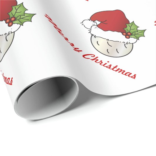 Sportkerstgolf Cadeaupapier (Rol Hoek)