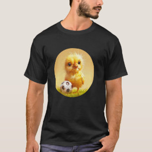Sportkip met voetbalpakje t-shirt