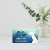 Sportkleding voor zeepbellen | Spuitfles Visitekaartje (Staand voorkant)