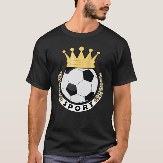 Sportkoning - Football / Voetbal T-shirt (Voorkant)