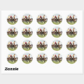 SPORTKOORSES RONDE STICKER (Vel)