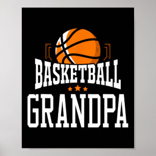 Sportkoorts van het opa-team van Basketball Poster