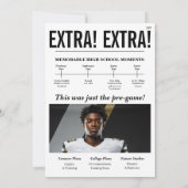 Sportkrant Uitnodiging Afstudeerder Atleet (Achterkant)
