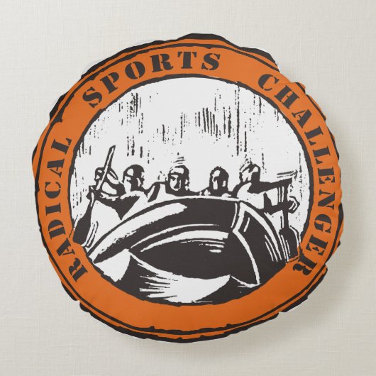 sportkussen rond kussen (Achterkant)