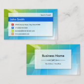 Sportlak - Moderne multifunctionele lak Visitekaartje (Voorkant / Achterkant)