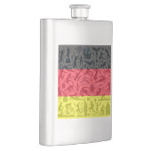 Sportlicher Flachmann mit Deutschland Flagge Flacon (Rechts)