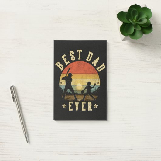 Sportliefhebber Beste Papa Ooit Post-it® Notes (Kantoor)