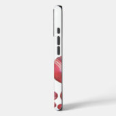 Sportliefhebber Cricket Ball Print Case-Mate iPhone Case (Achterkant / Links)